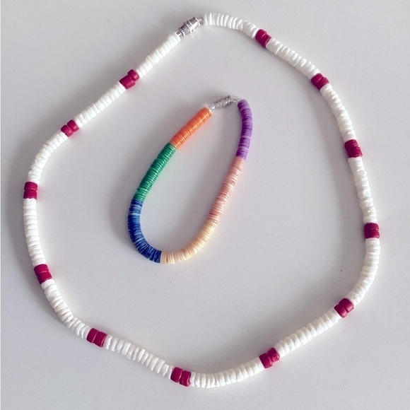 PUKA Shell Necklace and Bracelet - Picture 8 of 8